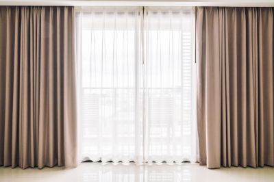 Window Drapes Installation