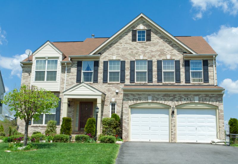 Modern, sleek look enhances curb appeal